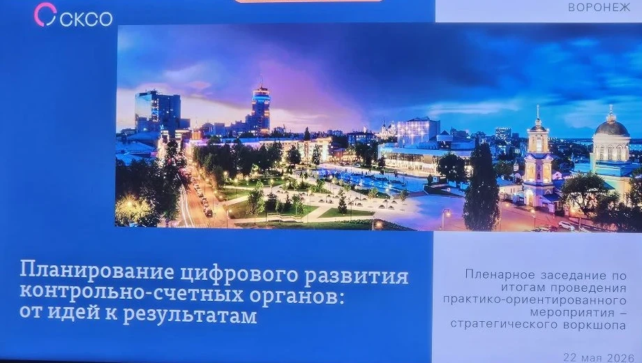 Планирование цифрового развития 
контрольно-счётных органов: 
от идей к результатам

22 мая в Вороне