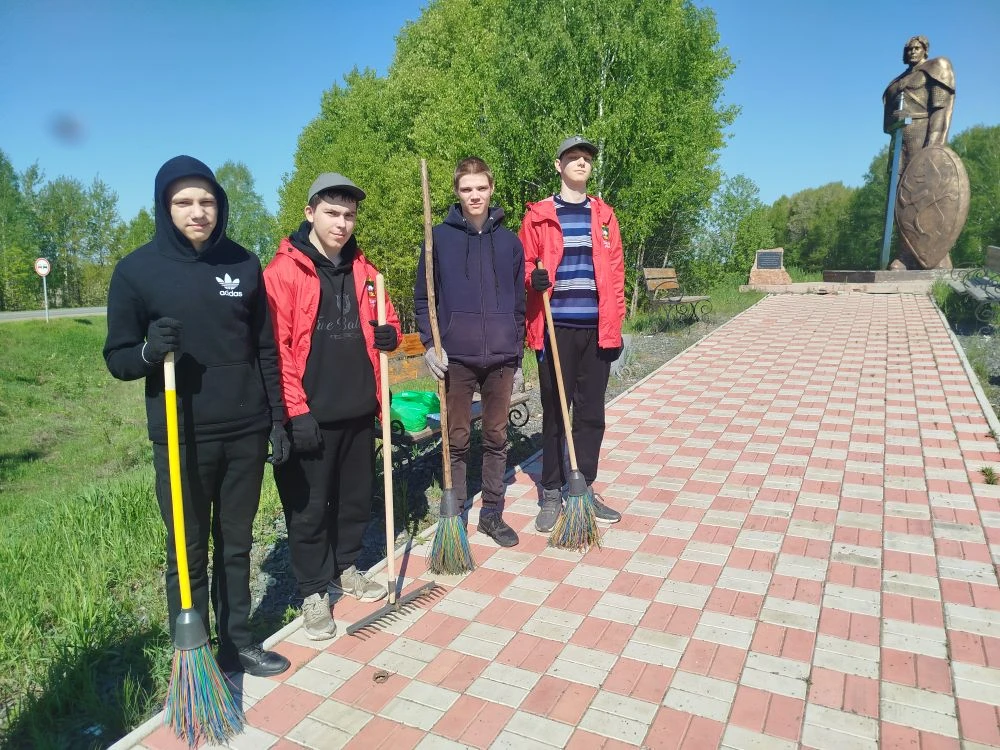 Акция памяти и чистоты 🏛🧹