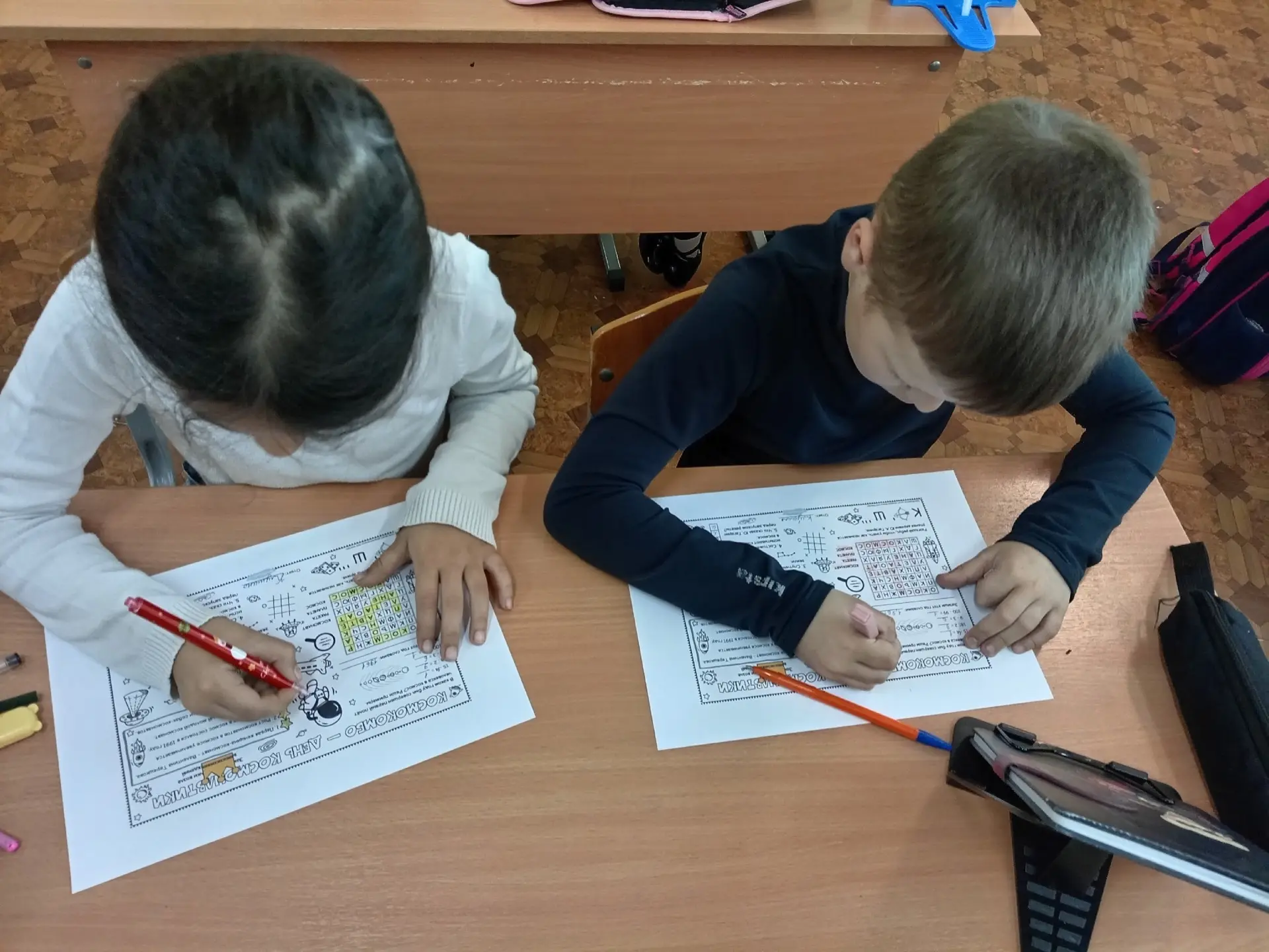В течение недели, посвящённой Дню космонавтики, ученики 2Г класса (кл.руководитель Сироткина Елена Ю