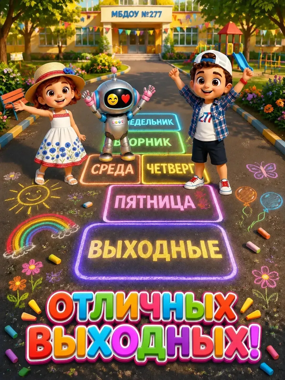 🎉 Хороших выходных! 🎉