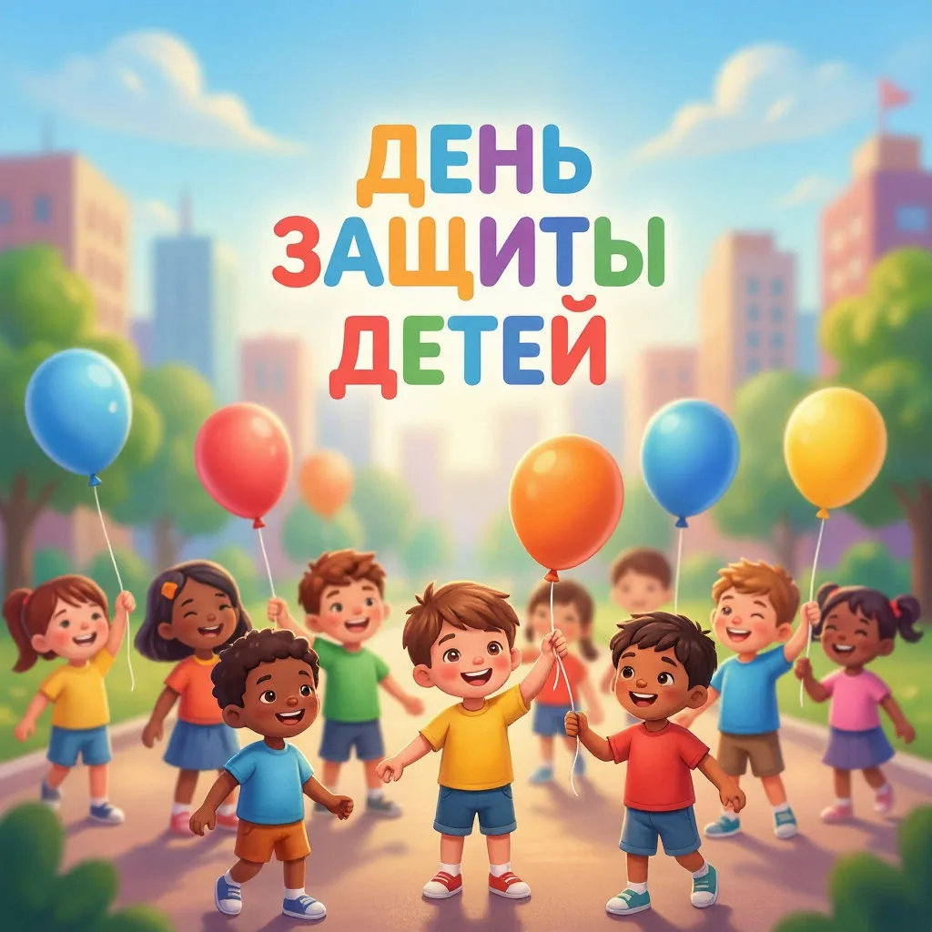 Пусть детство будет счастливым! С праздником 1 июня! ☀️🎉