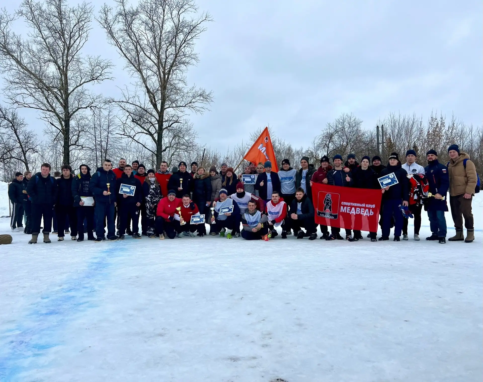 ❄ Футбол на снегу!  1 марта на стадионе "Спартак" прошел традиционный ежегодный турнир «Футбол на сн