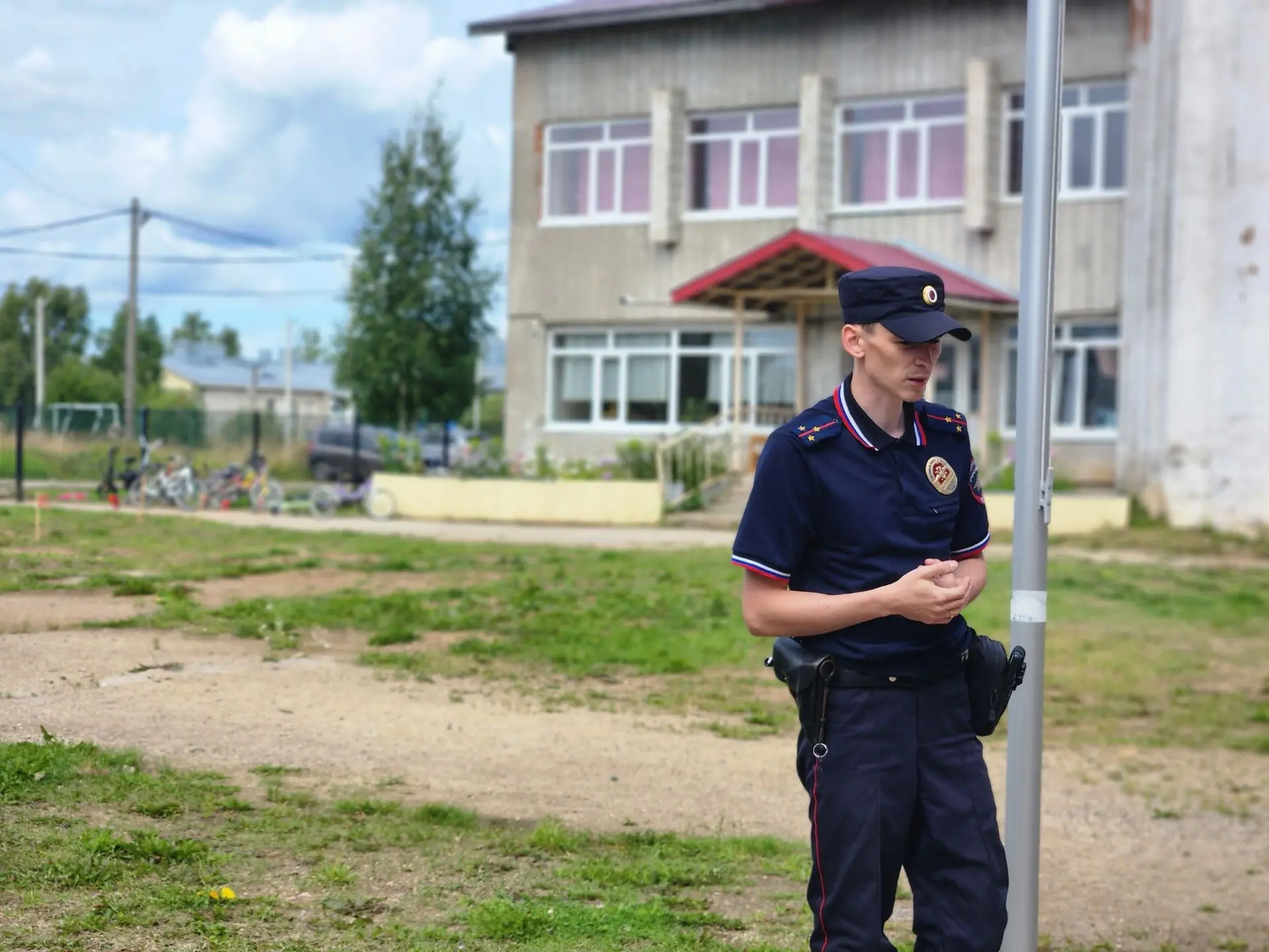 👮‍♂ В гостях у наших ребят — участковый уполномоченный полиции!