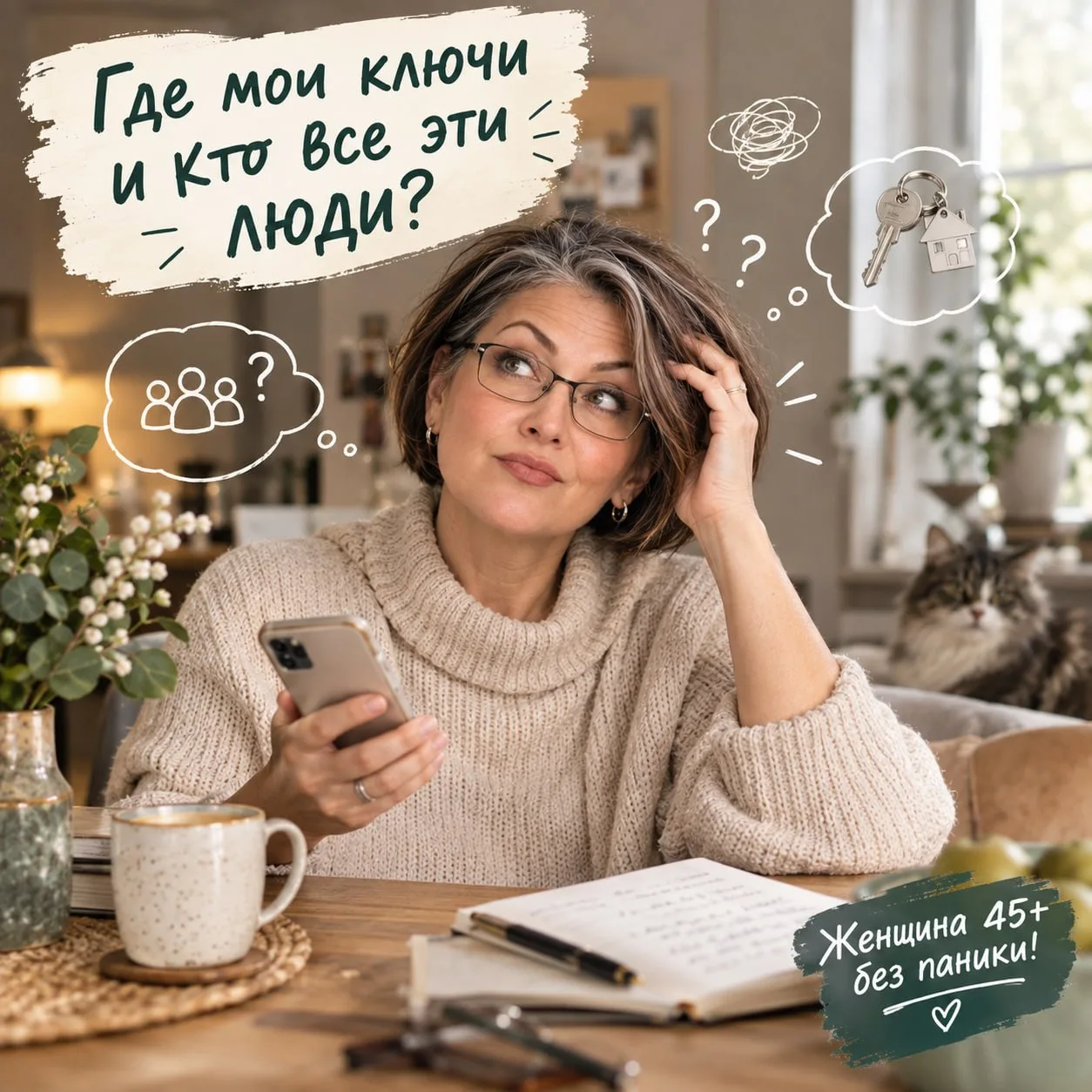 Где мои ключи и кто все эти люди?