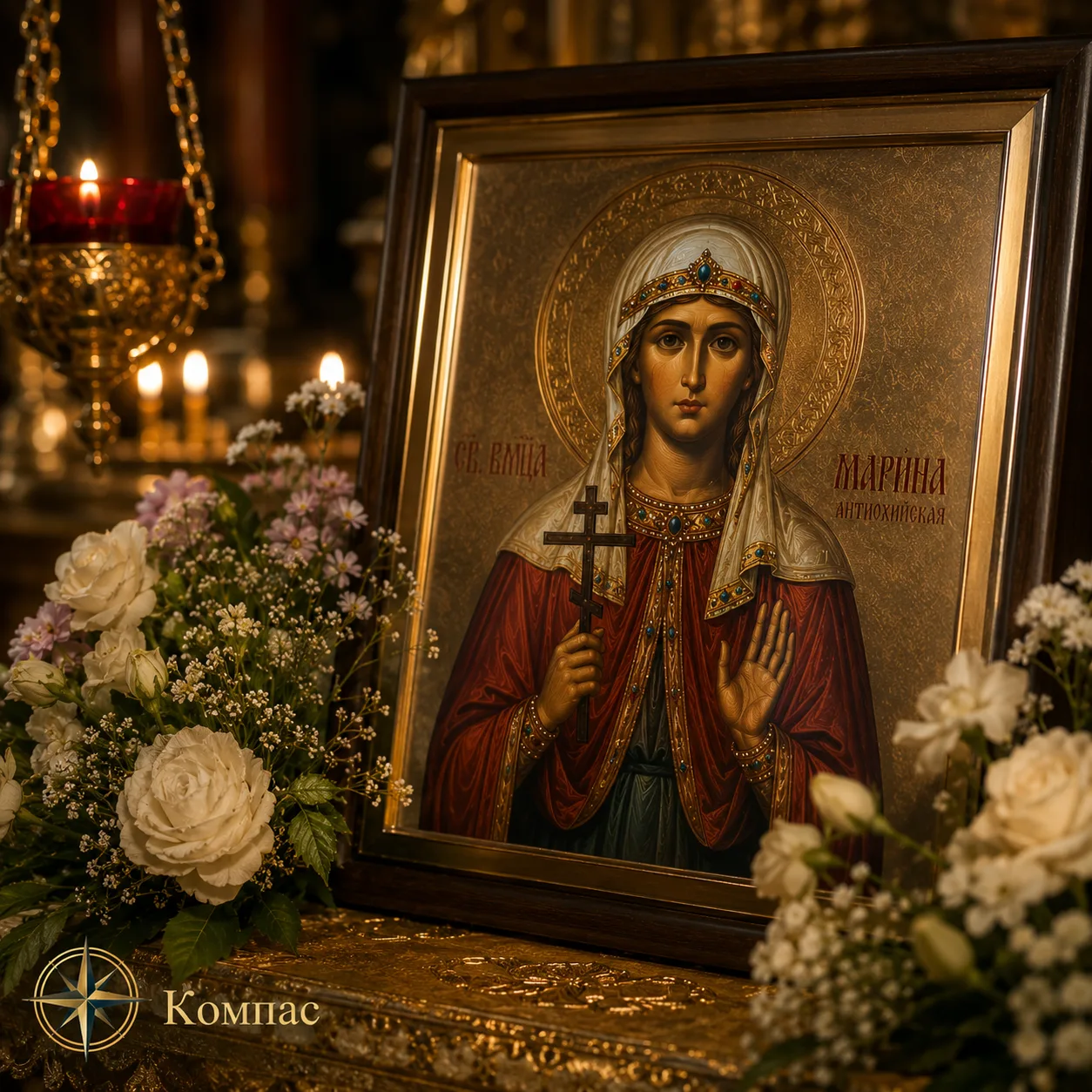 Марина, сегодня день вашей небесной покровительницы. 

30 июля Церковь вспоминает святую великомучен