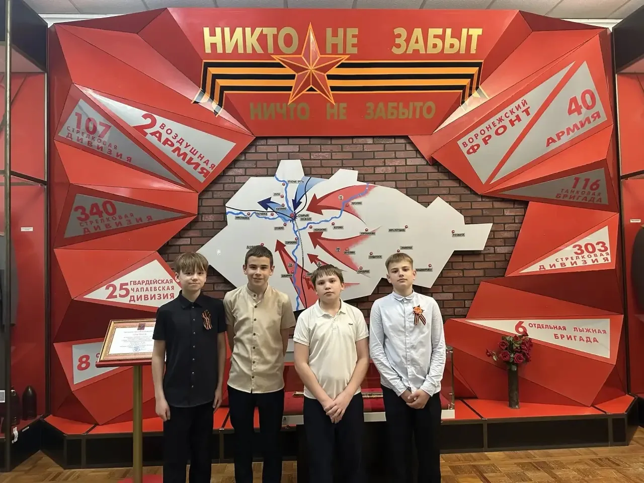 🕊️Поход в музей: школьники прикоснулись к истории Великой Отечественной войны  В преддверии великого