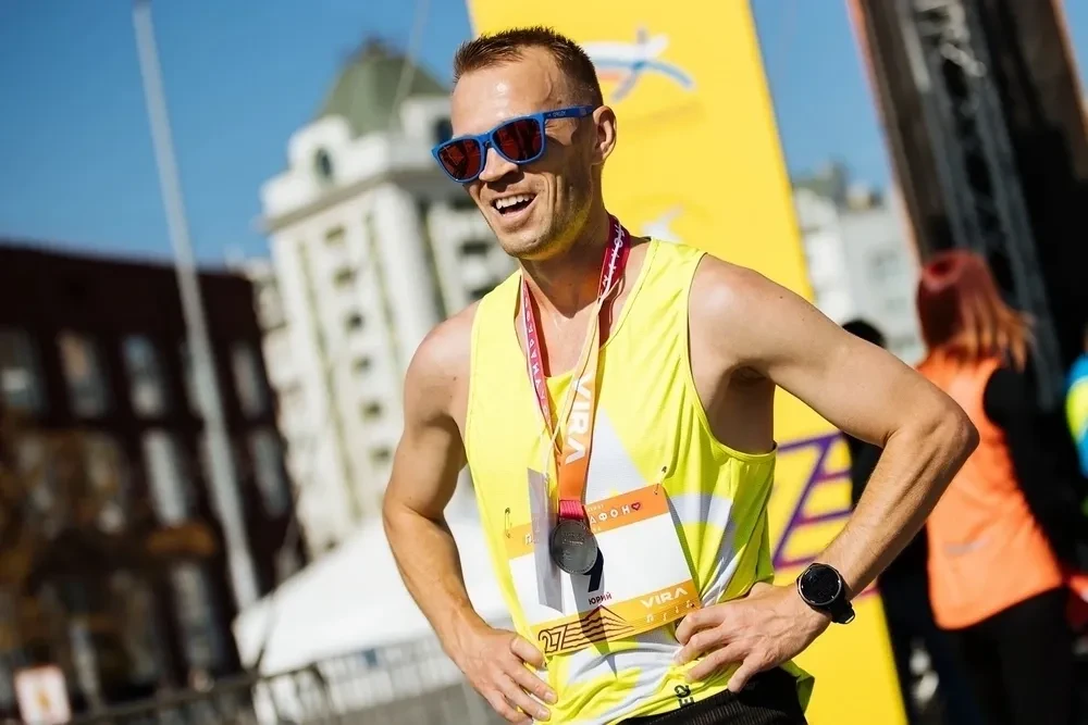 Юрий Клопцов: Марафон для меня начался примерно с 37 километра   🏃🏻‍♂️ 3 мая в Казани легкоатлет МКС