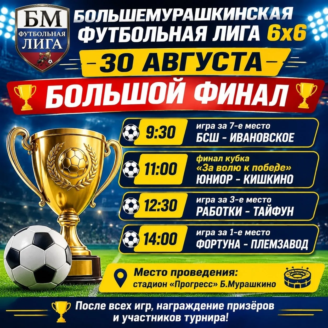 Приглашаем на финал БМЛ!