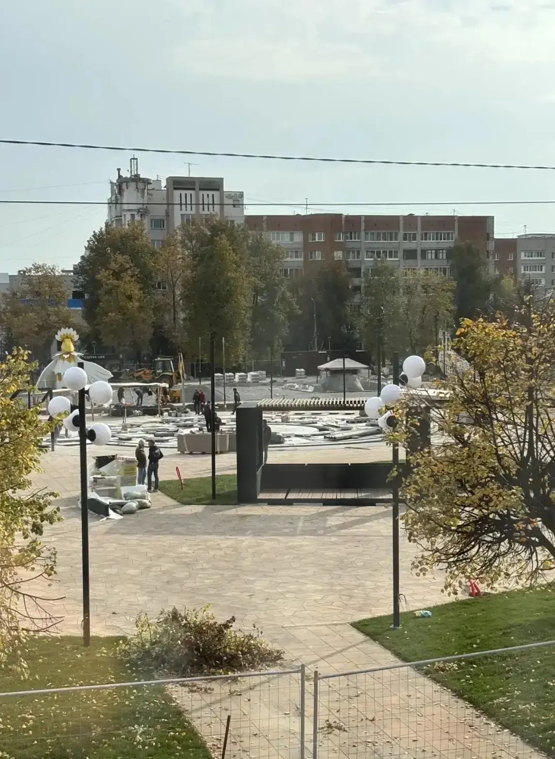 Ждем завершения благоустройства площади Юности ☀️
