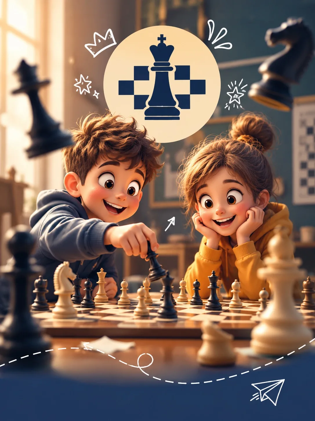📚♟ 20 июля — Международный день шахмат!

Сегодня во всём мире отмечают праздник одной из самых инте