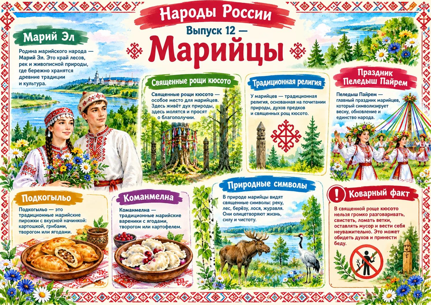 ⭐️Народы России: культура и традиции.🇷🇺