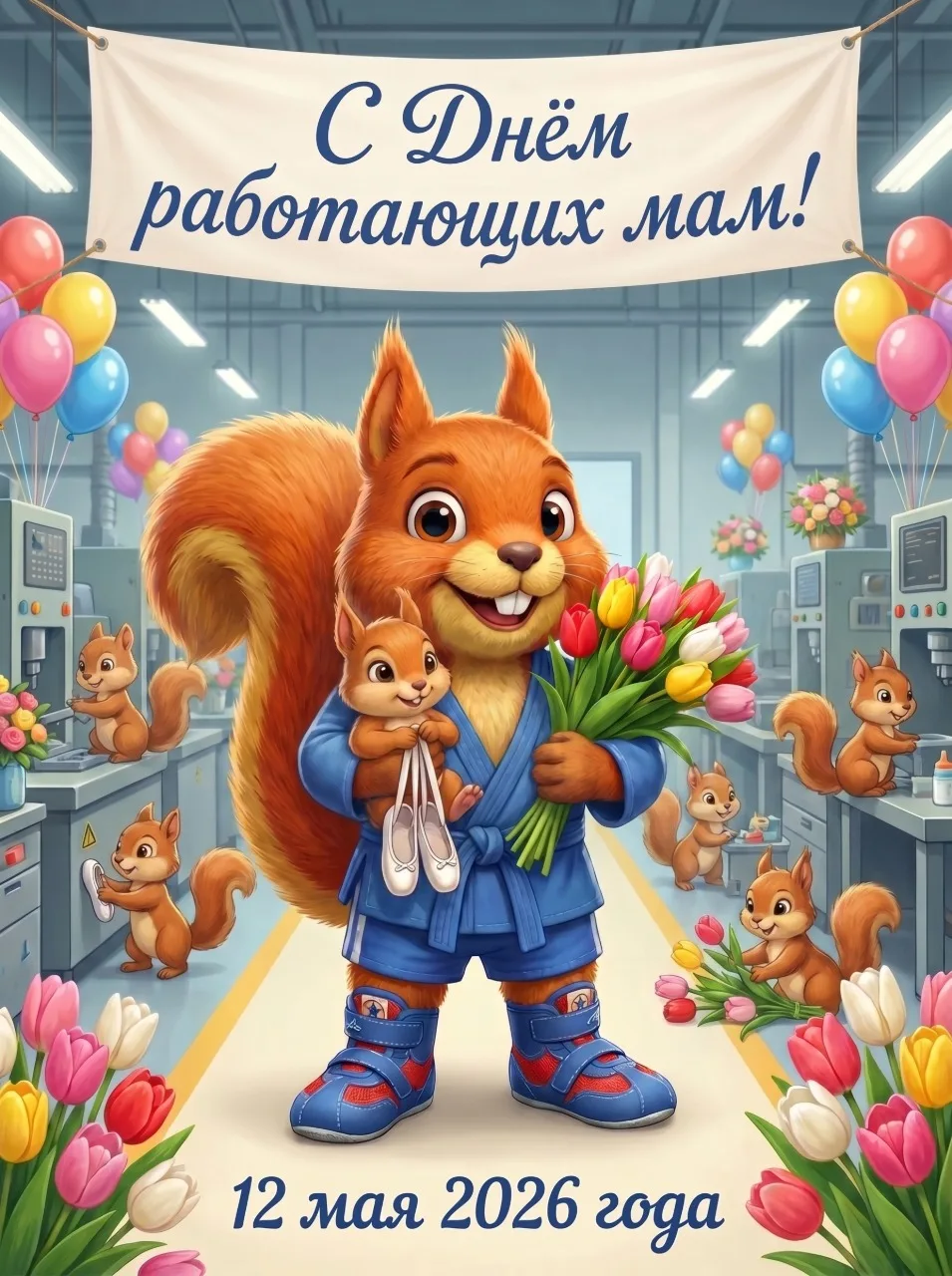 Мы не можем пройти мимо одного замечательного праздника! Поздравляем всех работающих ма...