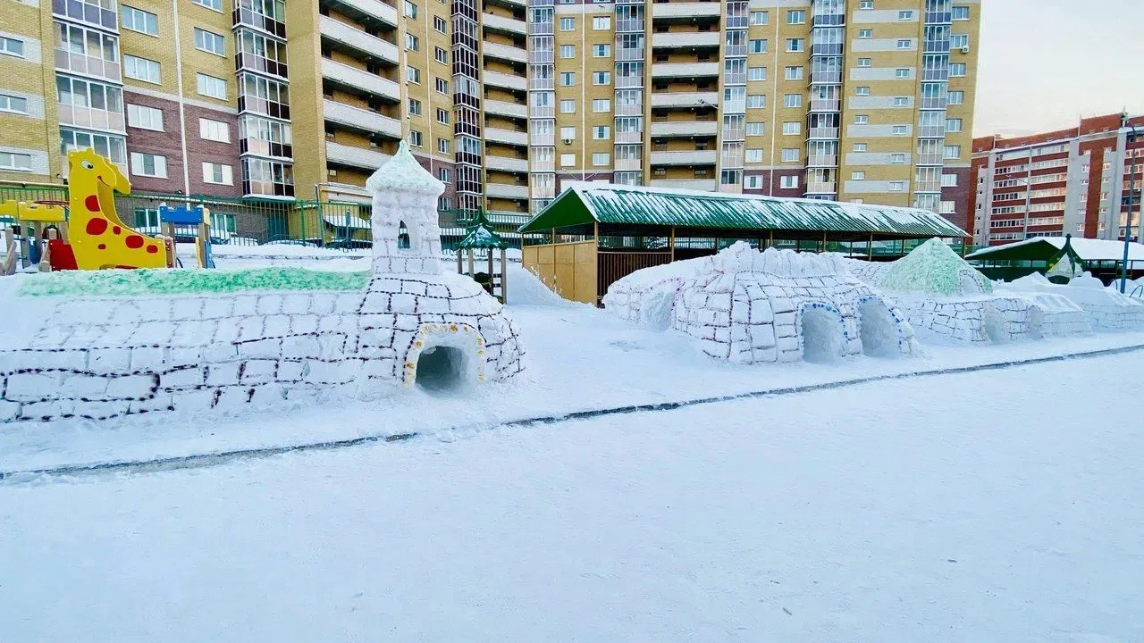В Чебоксарах подвели итоги городского конкурса-фестиваля снежных построек «Зимняя фантазия»!   В это