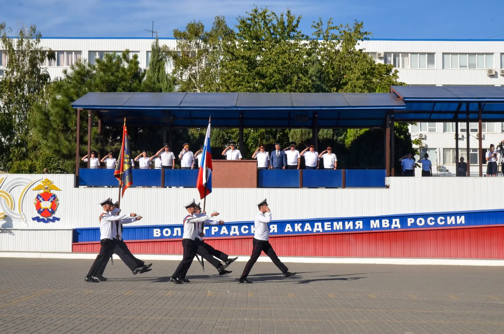 🇷🇺🎓В Волгоградской академии МВД России состоялось торжественное построение, посвящен...