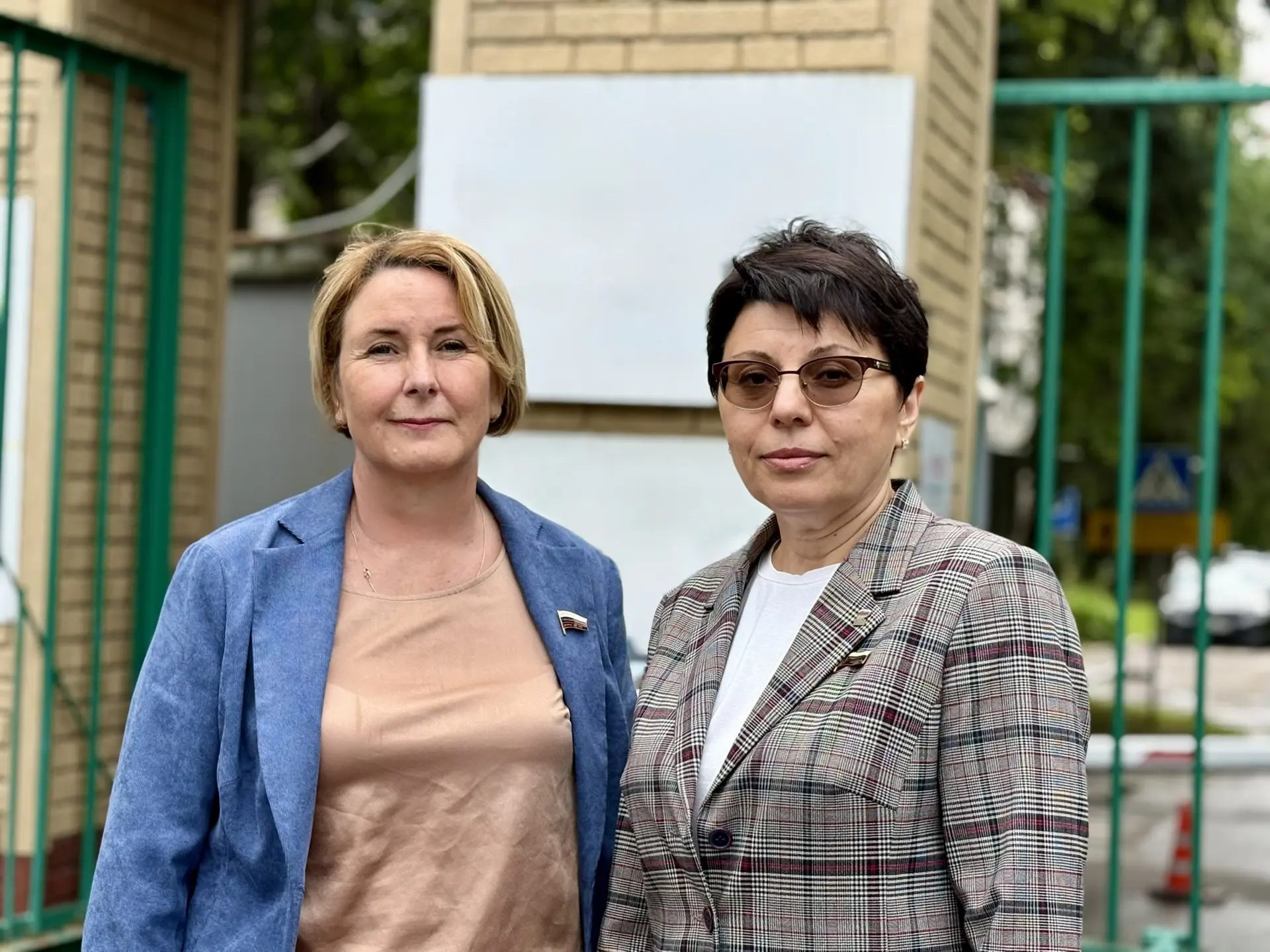 С главой муниципального образования «Москворечье-Сабурово» Натальей Заусаевой и активис...