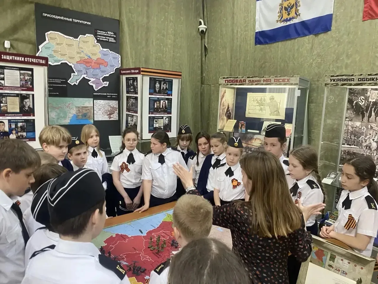 Историческое наследие: «Битва за Кавказ» в музее Сегодня для 4 «А» класса в историческом музее прошл