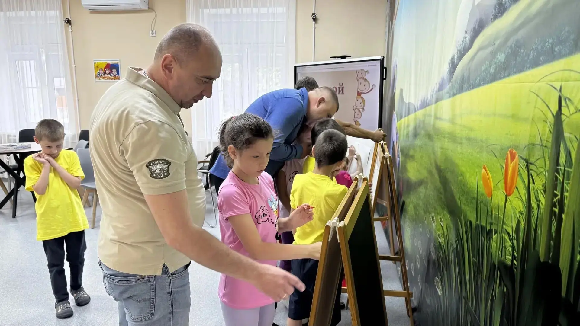 В Социально-реабилитационном центре в клубе «Папа особого ребёнка» состоялось развлекат...
