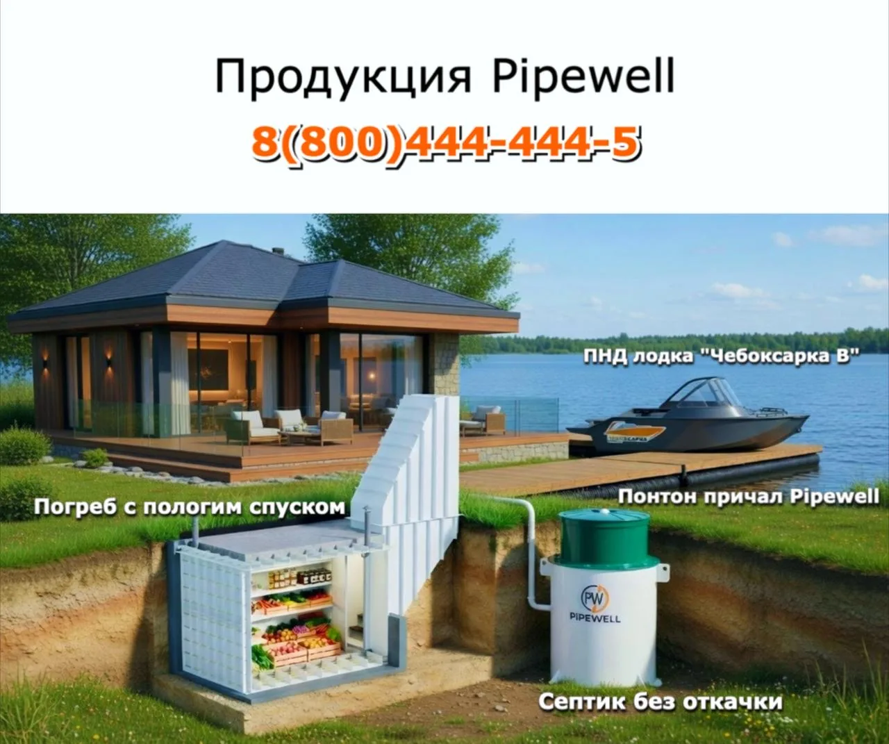 🔥 Pipewell — всё из пластика полипропилена и ПНД для дома, гаража и участка!