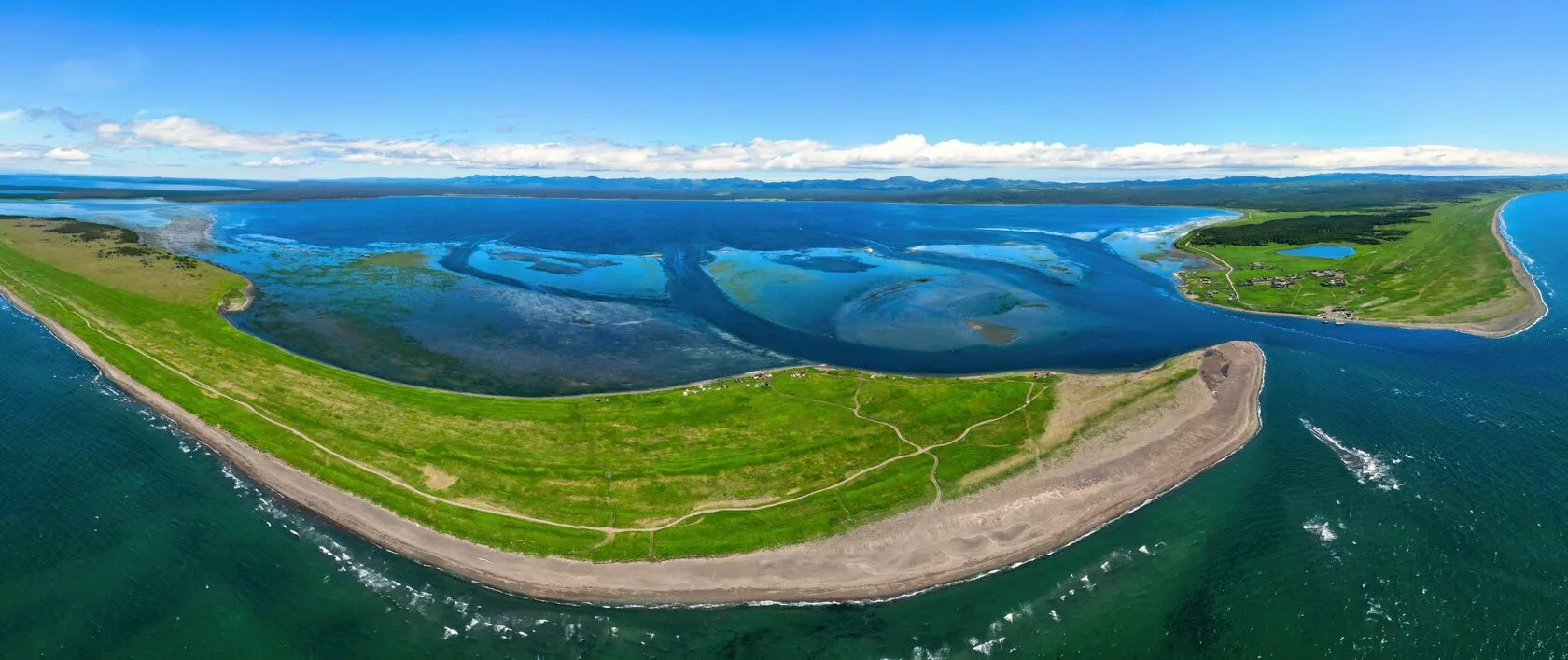 Озеро Буссе: где море встречается с пресной водой