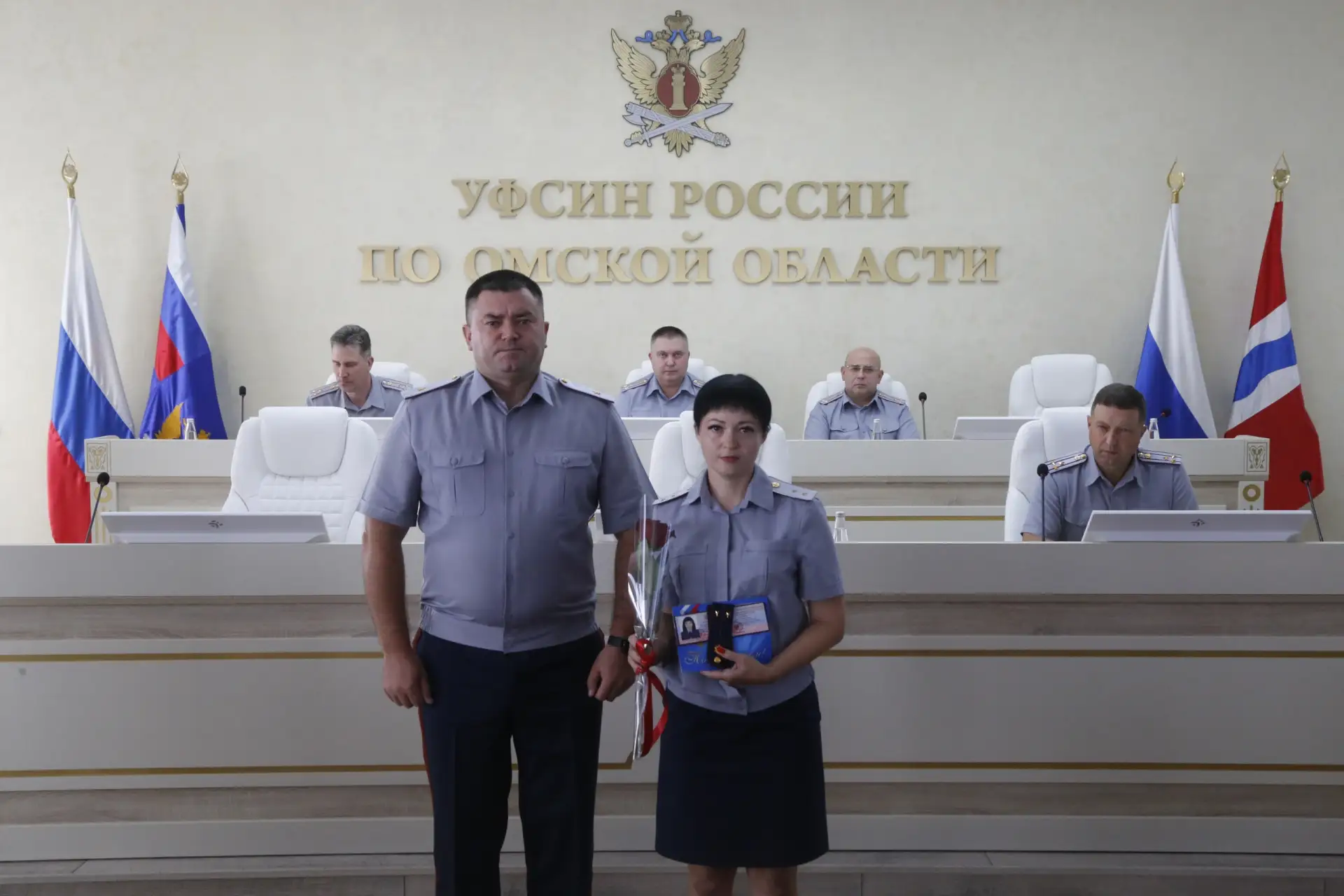 В УФСИН России по Омской области состоялось совещание по подведению итогов служебной де...