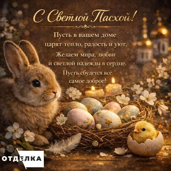 🕊️ Светлой Пасхи! 🕊️