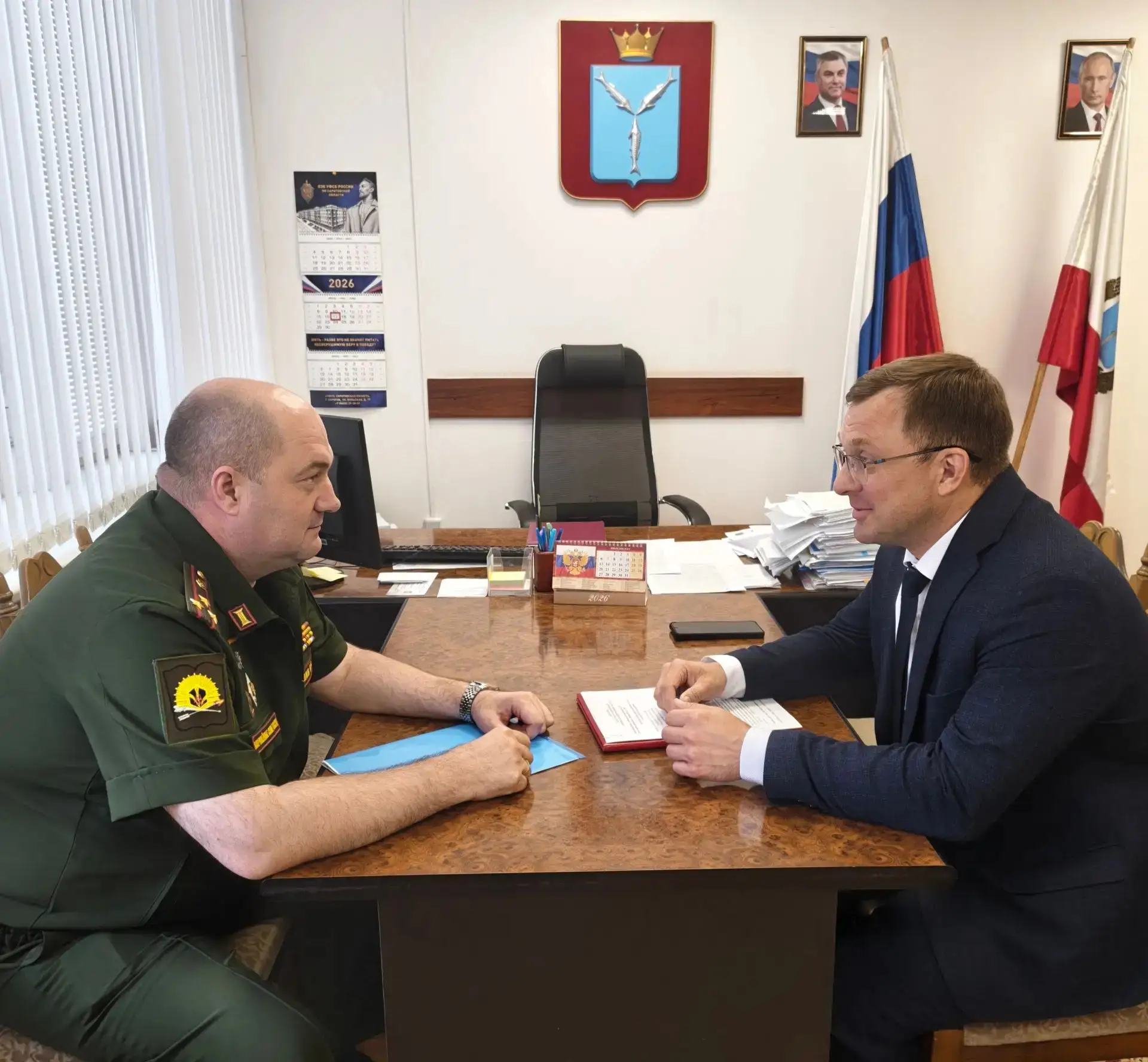 Министр провел встречу с участником программы «Наши герои» 

Министр внутренней региональной и муниц