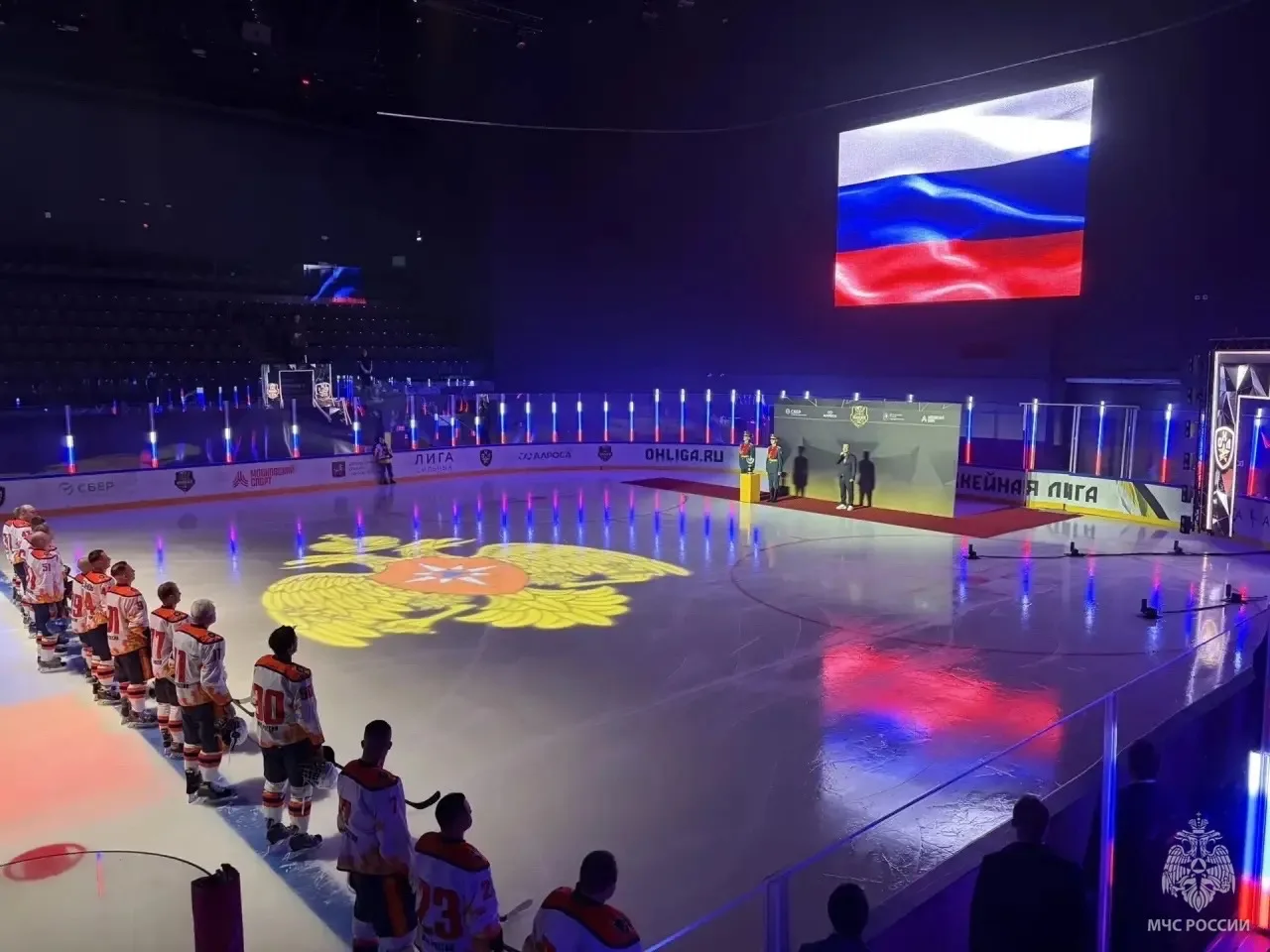Триумф спасателей на льду: Сборная МЧС России – чемпион Офицерской хоккейной лиги