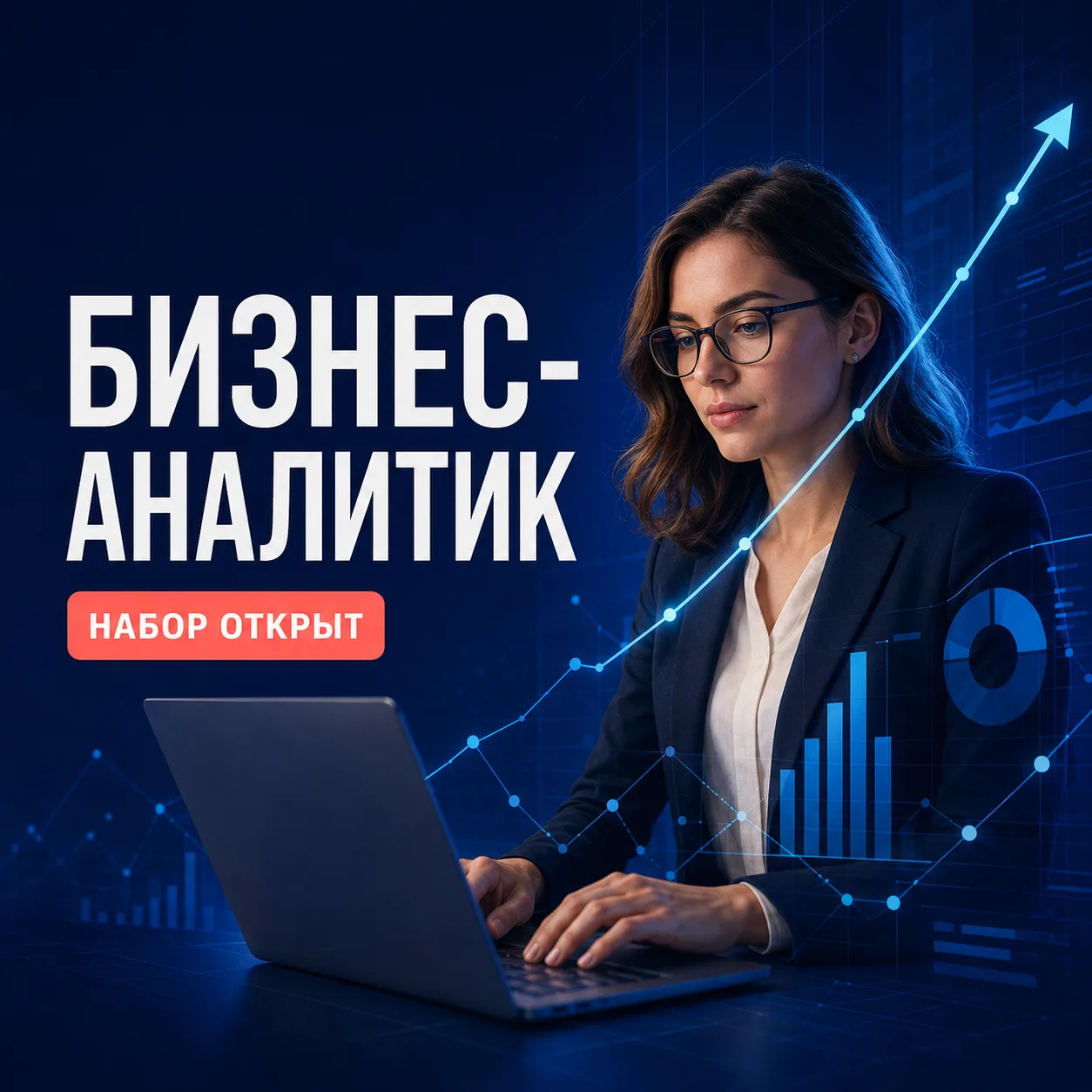 📣 Открыт набор на программу профессиональной переподготовки «Бизнес-аналитик»