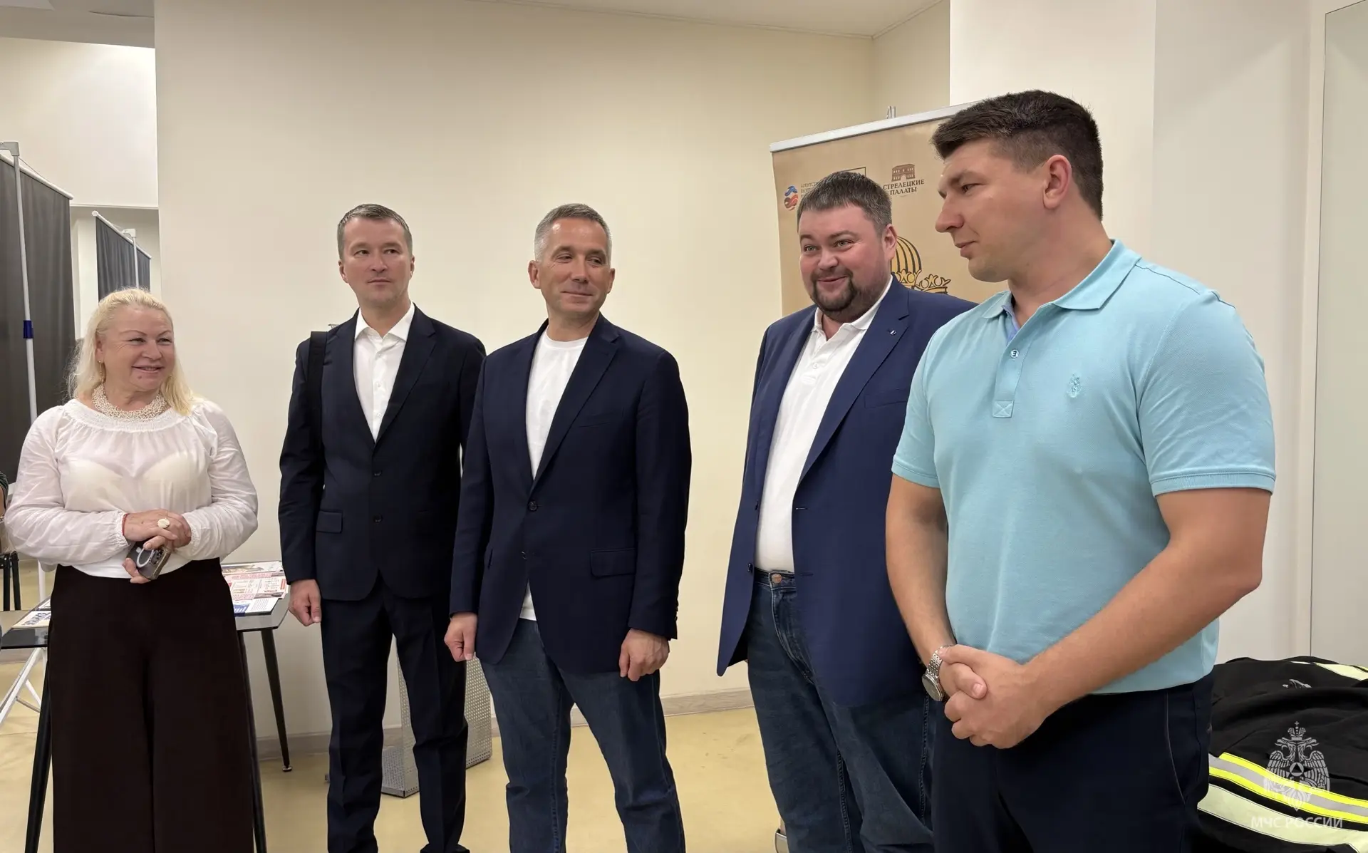 🔵В столице открылась фотовыставка «Огнеборцы Москвы»