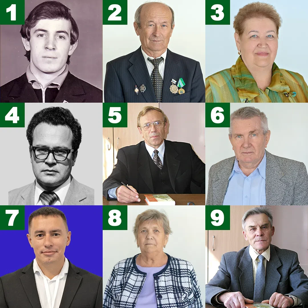 ‼️ ЮБИЛЕЙНЫЙ КВЕСТ КО ДНЮ РОЖДЕНИЯ НАШЕЙ ШКОЛЫ — на фото все директора, возглавлявшие школу с момент