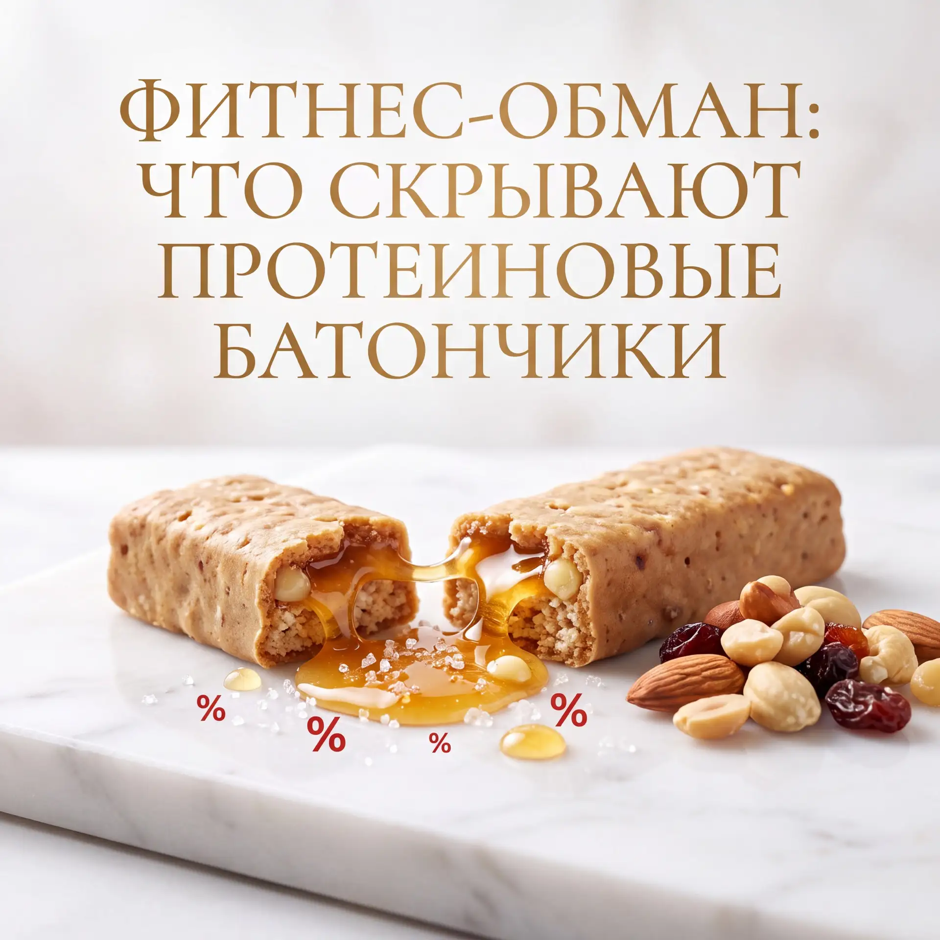 Протеиновые батончики часто преподносят как «полезный перекус»: много белка, мало сахара, удобно взя