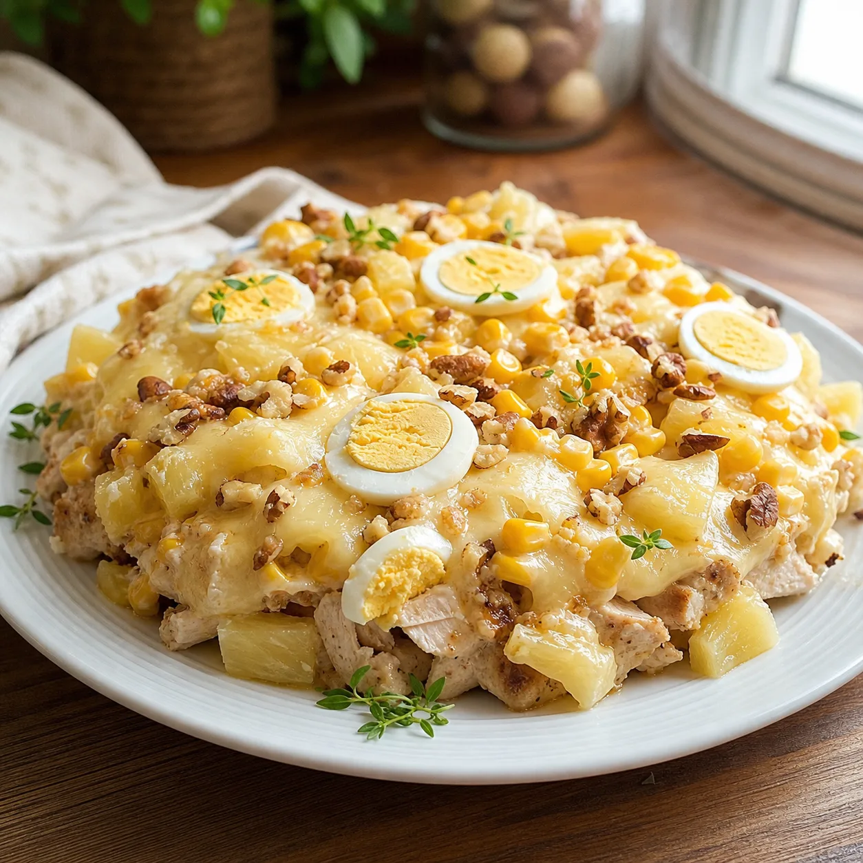Курица с ананасом для тех, кто любит сладко-солёная классика