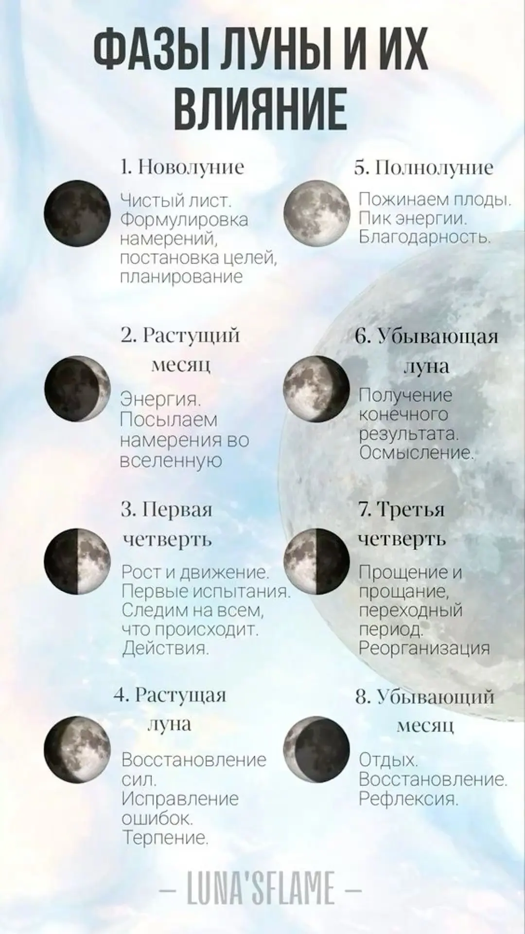 Фазы луны и их влияние

Астрология | Подпишись 👇🏻