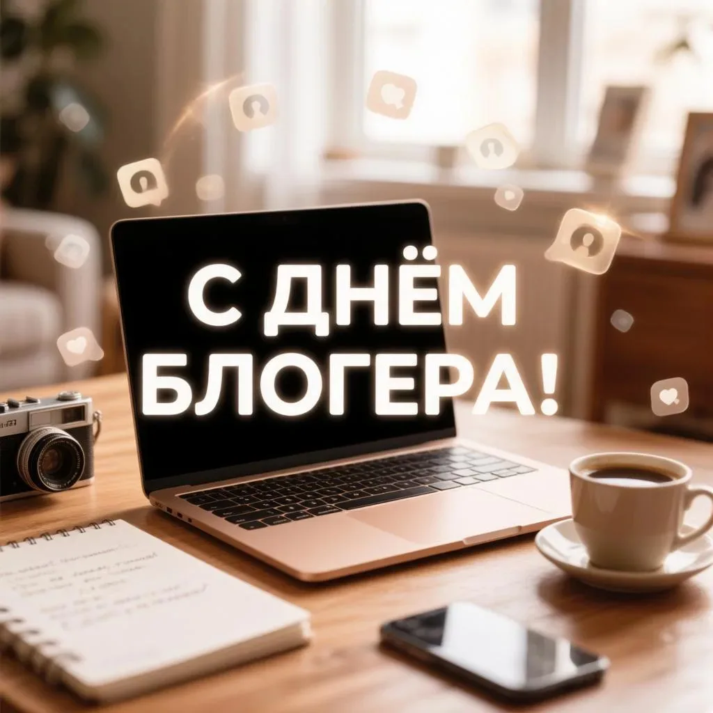 14 июня — День блогера! 🎉

Это праздник тех, кто не боится делиться мыслями, создавать уникальный к