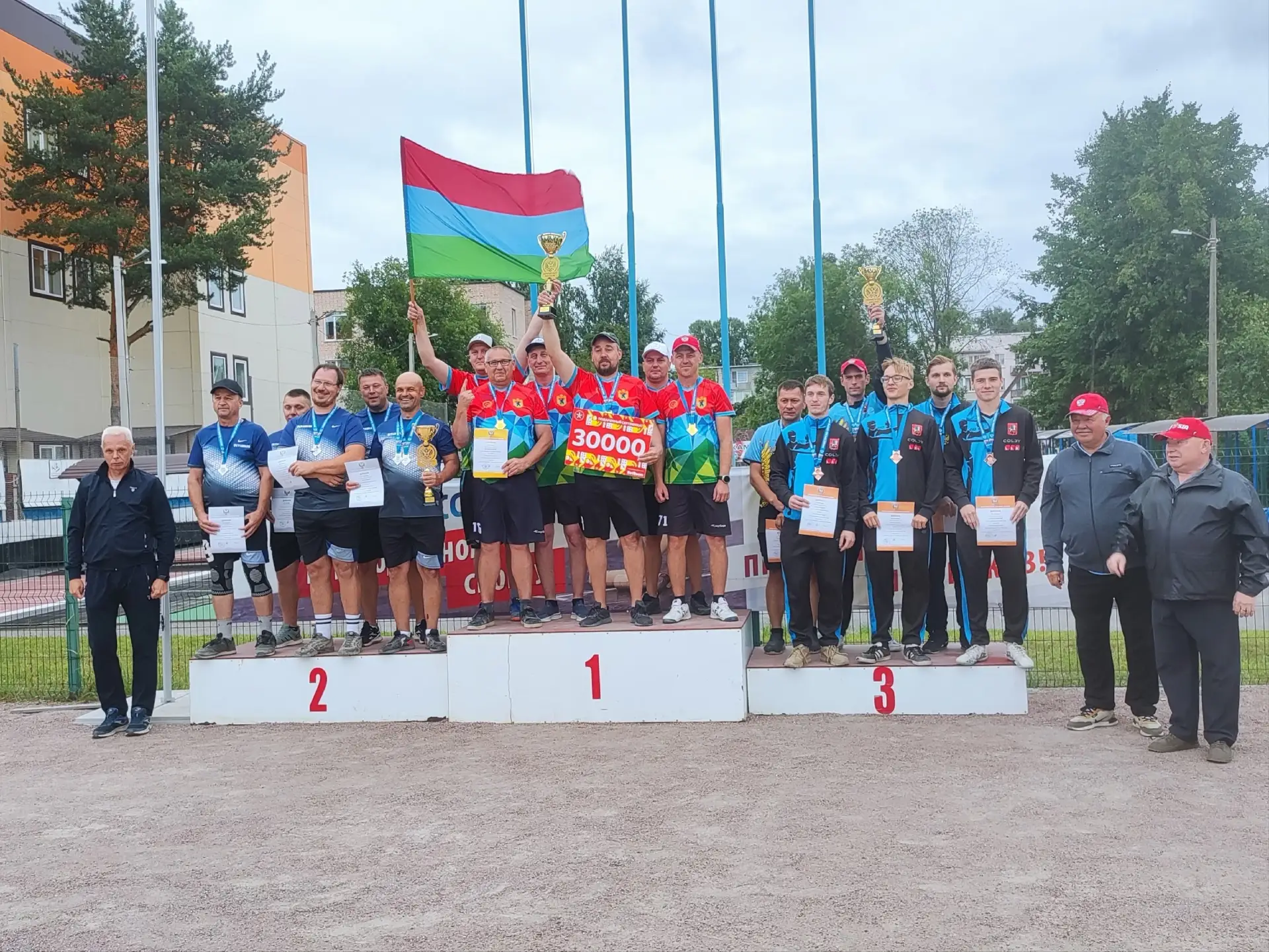 Сборная Карелии — чемпион России по финским городкам кюккя.