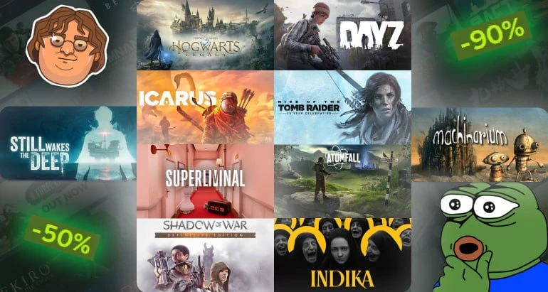 🎮 Топ 10 приключенческих игр по хорошей скидке