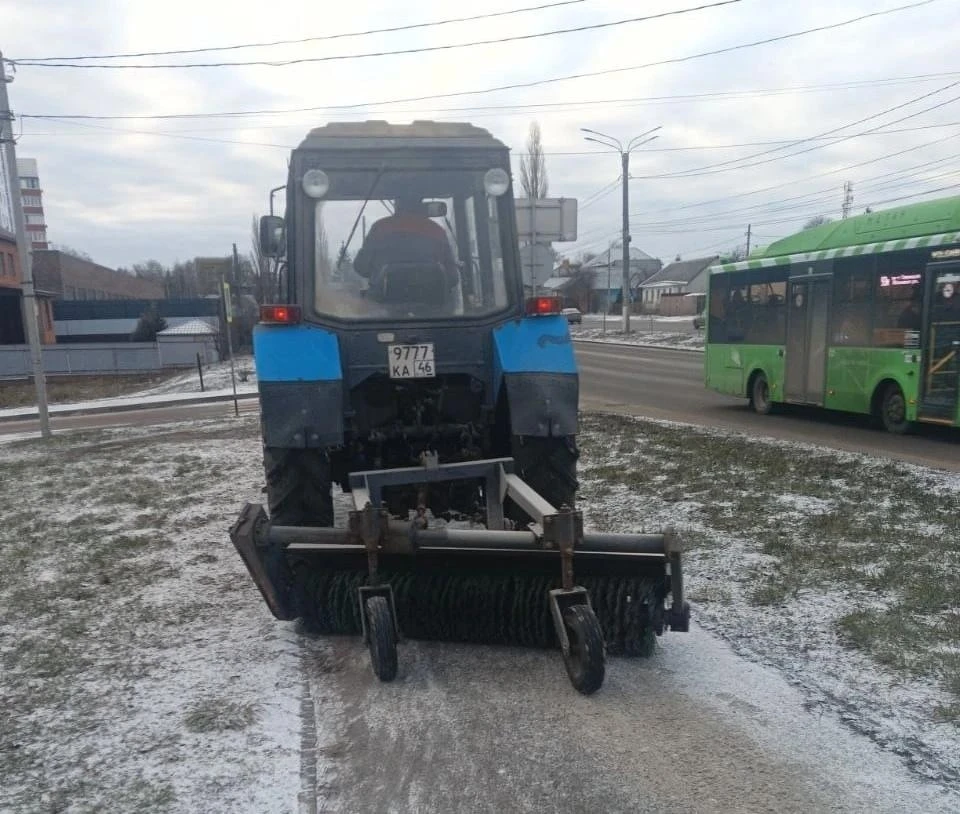 Для противогололедной обработки тротуаров в Курске закупят около 300 тонн «Бионорда»