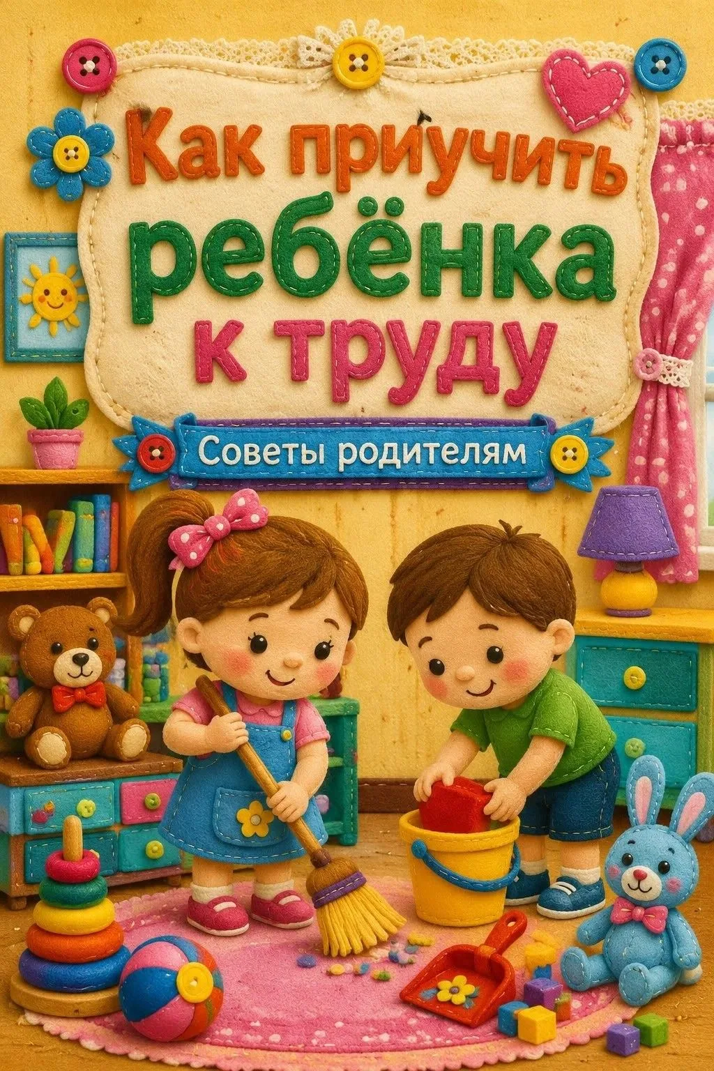 Как приучить ребёнка к труду без скандалов и истерик? 🧸✨