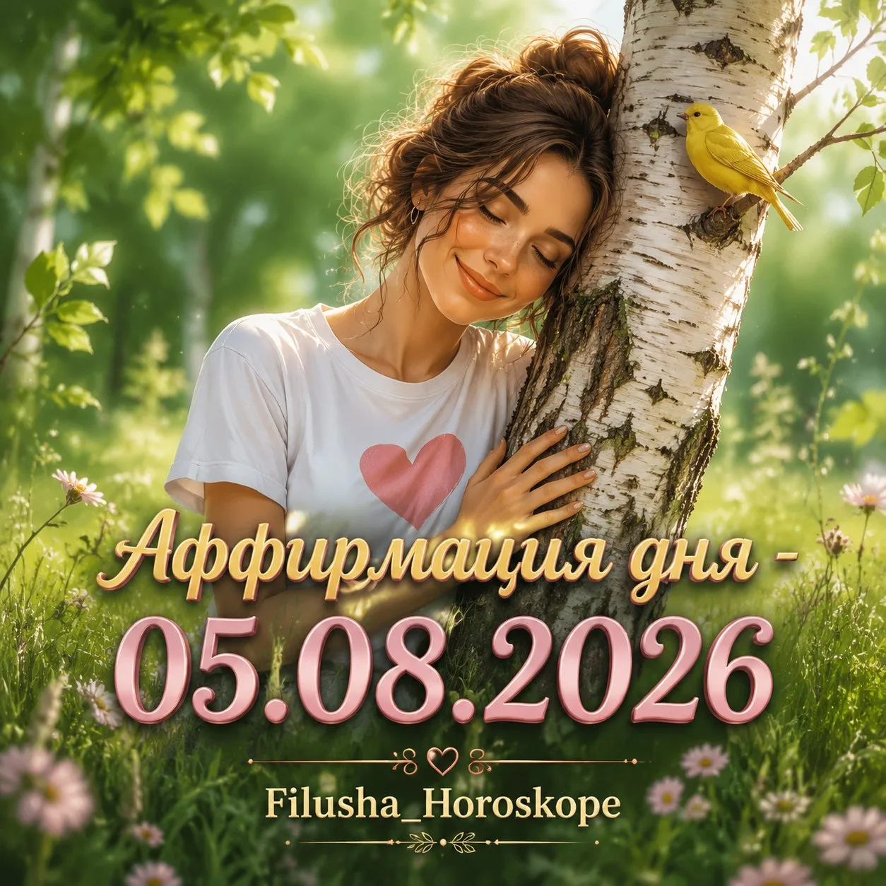 ✨Аффирмация дня - 05.08.2026✨
