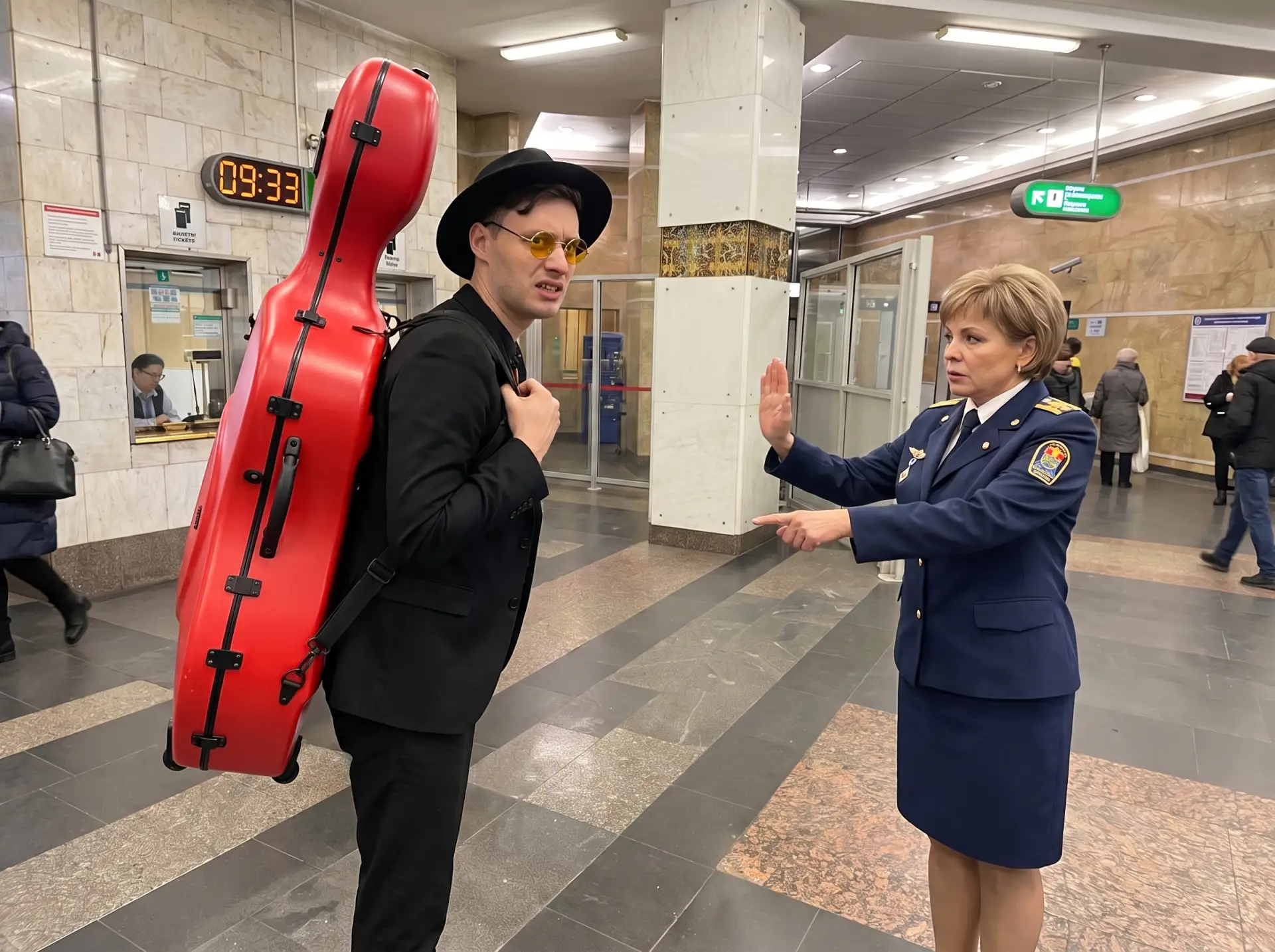 ⚡В Петербурге перестали пускать в метро музыкантов с виолончелью
