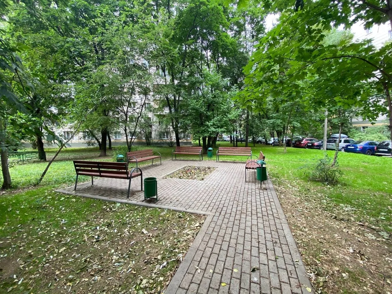 Двор на Люблинской, 5к5 преобразился.