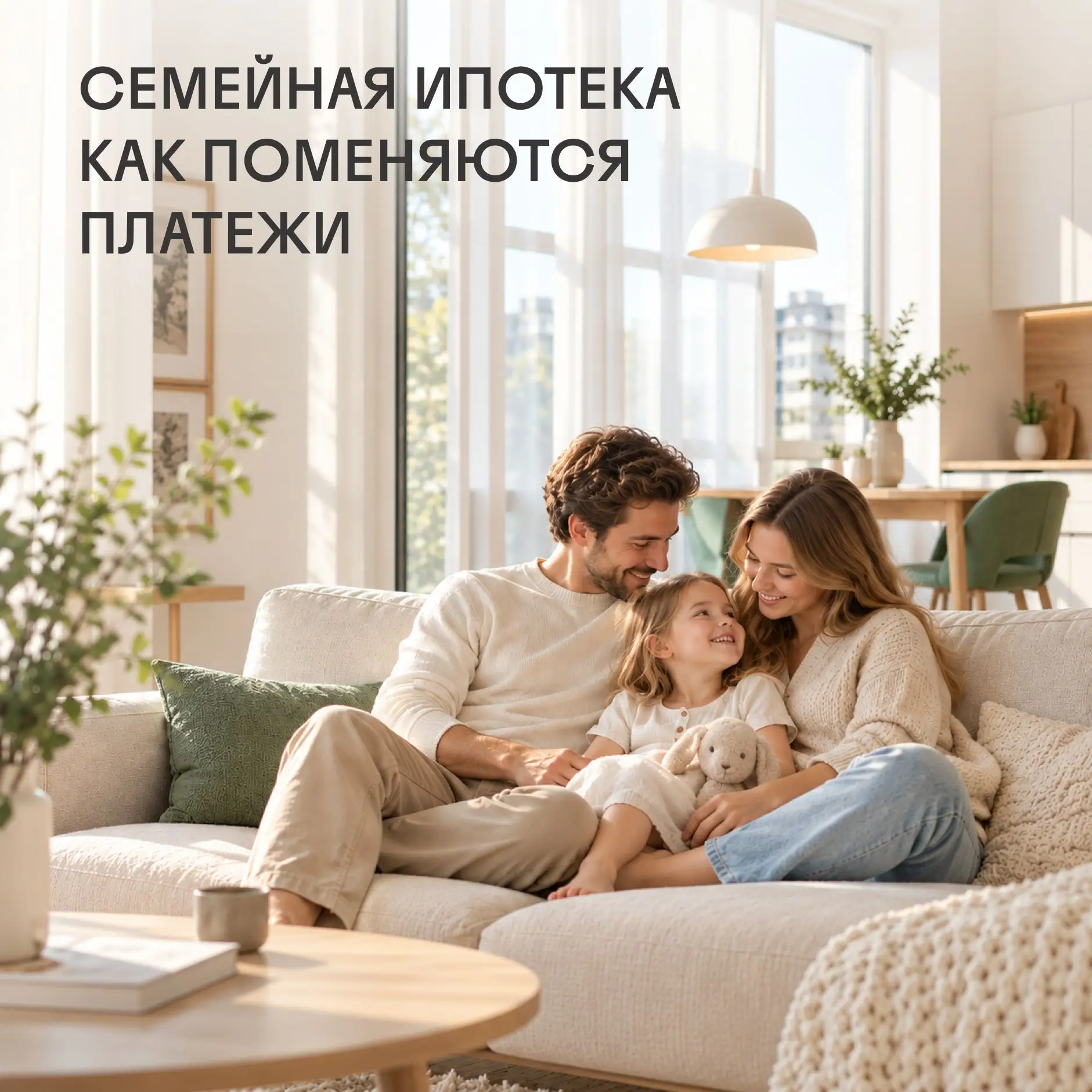 ⚡️Семейная ипотека меняется с 1 октября