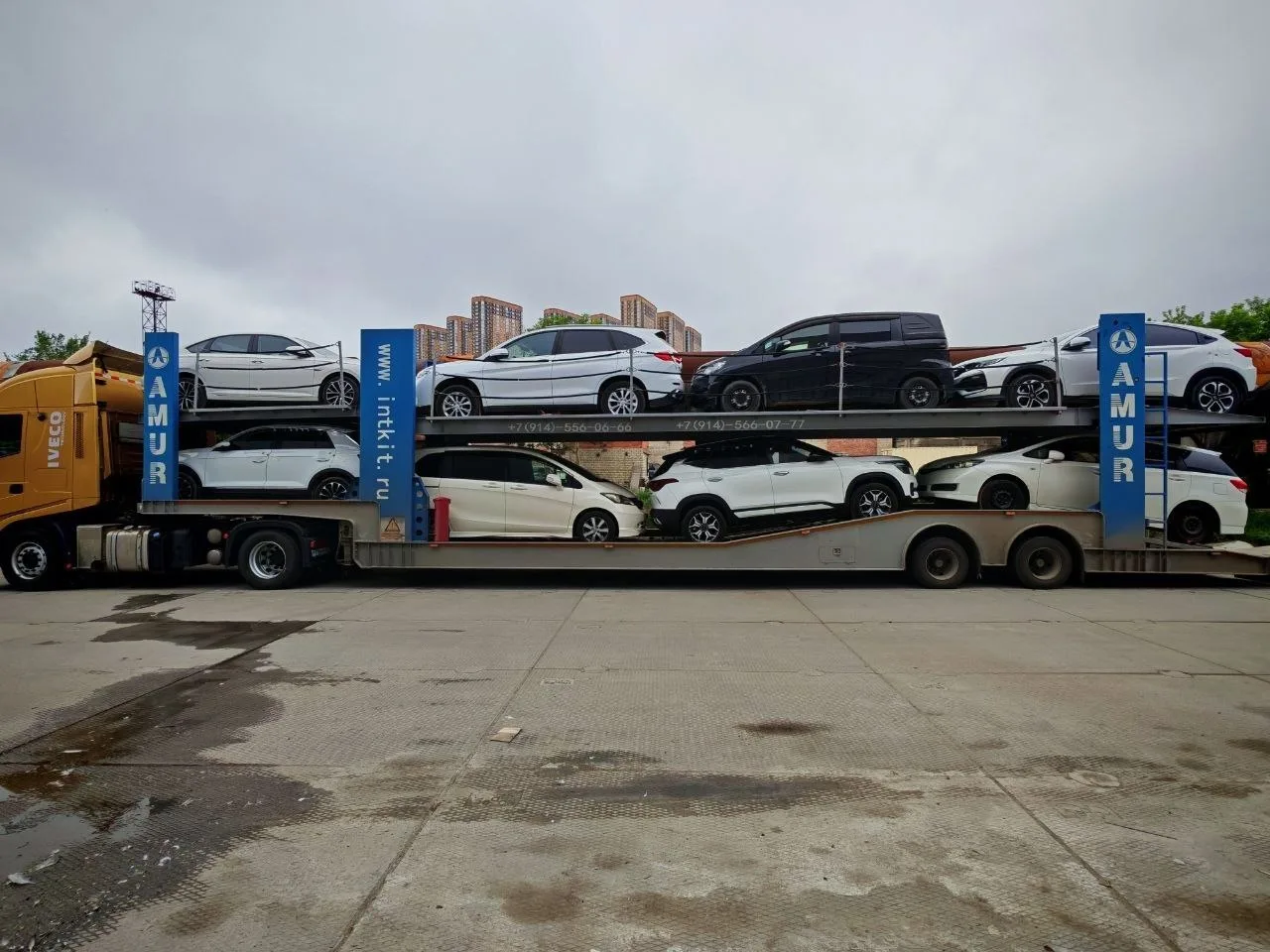 Очередной автовоз успешно отправлен в Омск из Владивостока.

Чтобы заказать авто - напишите нам👇