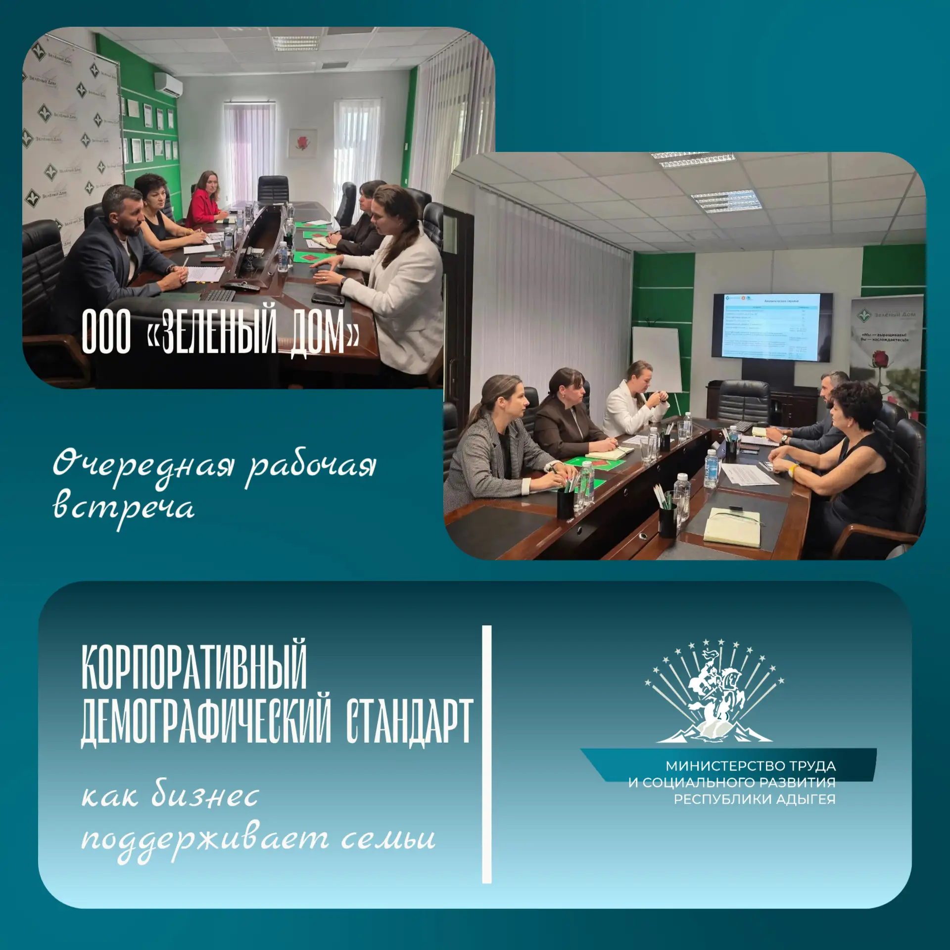 Корпоративный демографический стандарт: опыт ООО «Зеленый дом»