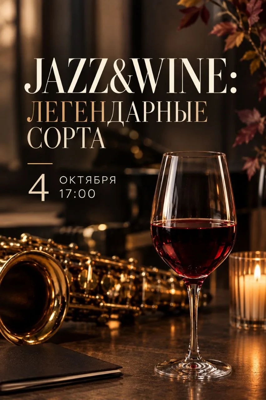 Промокод минус 25% на Jazz and Wine: Легендарные сорта