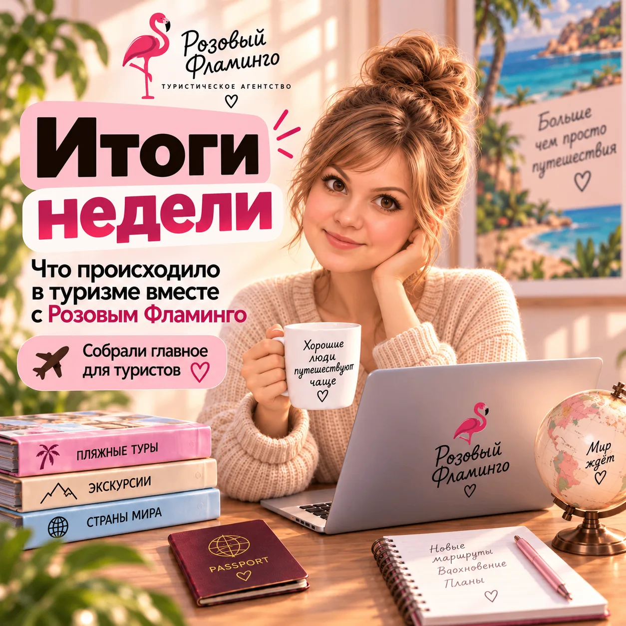Листайте коллаж 👉 собрала главное, что происходило в туризме на этой неделе.