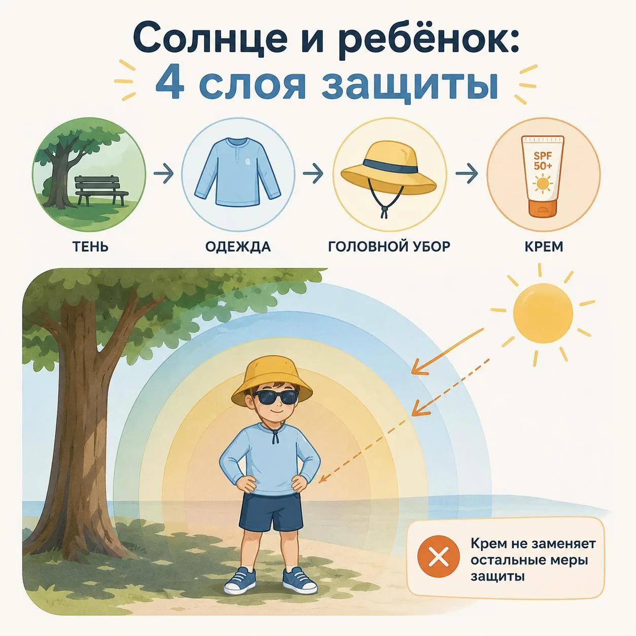 Загар - не признак хорошего отдыха и здоровья! Это опасно.
