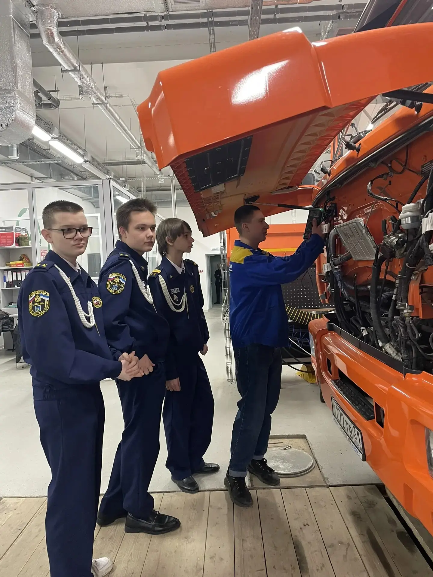 Билет в будущее.  Профпробы.    18 марта кадеты 8 «Б» класса приняли участие в профессиональной проб