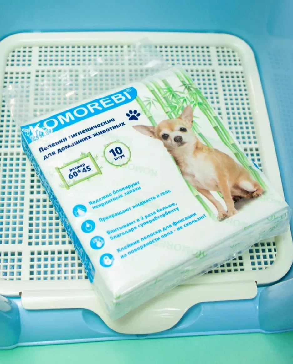 🐶 Гигиенические пелёнки Komorebi — удобство каждый день 🐾

Гигиенические пелёнки незаменимы для ще