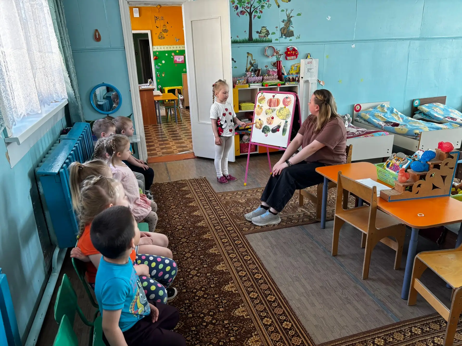 В младшей группе «Почемучки» продолжается работа по реализации регионального проекта «С...